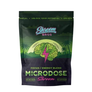 Magic Mushroom Microdose Capsules – (Focus/Energy)