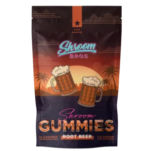 Magic Mushrooms Gummies – Root Beer (3.5g)
